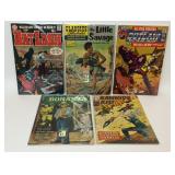 5 ASSORTED WESTERN AND OUTLAW COMICS