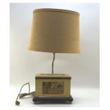 1950's VTG HER MAJESTY CHAMPION CANDY TIN LAMP