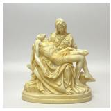 VTG RESIN PIETA STATUE REPLICA SANTINI ITALY