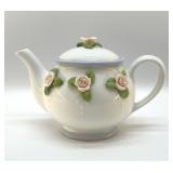 TELEFLORA ROSE TEAPOT 9"