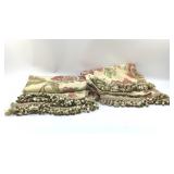 4 FLORAL VALANCES