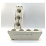Rustic White Wood Sugar Molds