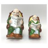 2 VTG RETIREMENT FUND ROCKING CHAIR PIGGY BANKS