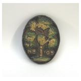Antique cast-iron insurance fire Mark Plaques