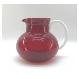 ARTLAND RUBY RED BUBBLE  PITCHER