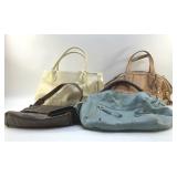 4 LADIES HANDBAGS LIKE NEW