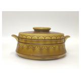 1970s HOMER LAUGHLIN GRANADA GOLD CASSAROLE DISH