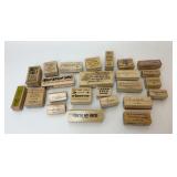 24 INSPIRATIONAL QUOTES SAYINGS RUBBER STAMPS