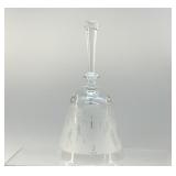 Glass bell 1978 Fostoria ice skaters