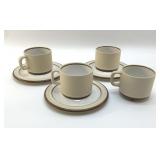 Arita Genesis 4 cup 3 saucers