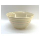 Large 12 inch McCoy banded mixing bowl