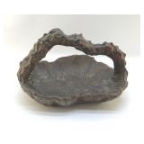 Antique Japanese Meiji Period Beryl Wood Basket