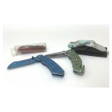 4 ASSORTED POCKET KNIVES