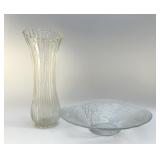 PERTTI KALLIOINEN BOWL, SWIRLING BRANCHES DESIGN