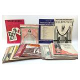 VINTAGE SHEET MUSIC