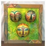 AFRICAN MASKS ON BOARD