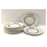 SYRACUSE, CHINA, EAGLE PLATES DINERWARE