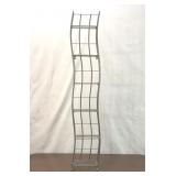 53 x 9 x 6" metal CD rack or shelf