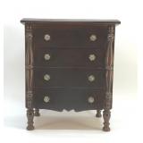 ANTIQUE SALESMAN SAMPLE CHEST OF DRAWERS
