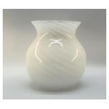MURANO ART GLASS SWIRL VASE 8 1/4 inches