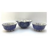 TEMPTATIONS FLORAL LACE SALAD SET