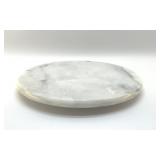 MARBLE CAKE PLATE 12"