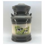 ARTMARK CERAMIC COW MILK CAN 16'