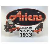 ARIENS LAWNMOWER, METAL SIGN, MODERN