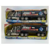 ADVANCE AUTO BUDDY L 18 WHEEL TRACTOR TRAILERS