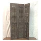 50x30" antique wood shutters