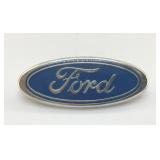 1976 BLUE OVAL FORD BADGE 4 INCHES