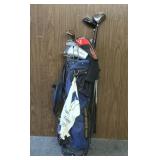 ASSORTED GOLF CLUBS, ADULT RIGHT HANDED
