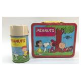 PEANUTS LUNCHBOX WITH THERMOS 1973