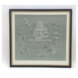 PAN AM CLIPPER CLUB FRAMED CERTIFICATE