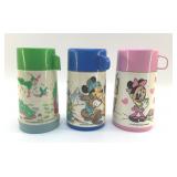 3 DISNEY LUNCHBOX THERMOS's ALADDIN