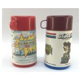 1980S THERMOS's G.I. JOE, LASER TAG