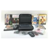 GPX PORTABLE DVD PLAYER WITH DVDS