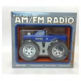 1984 ERTL BIGFOOT MONSTER TRUCK AM/FM RADIO
