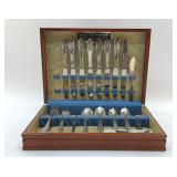 1939 ROYAL ROSE ROGER SILVER PLATE FLATWARE SET
