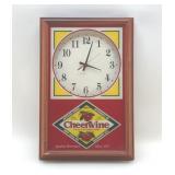 CHEERWINE CLOCK 18 X 12