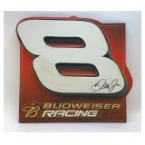 BUDWEISER RACING DALE JUNIOR DOUBLE-SIDED SIGN
