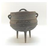 CAST IRON SOUTH AFRICAN POTJIE POT