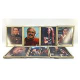 7 STAR TREK AUTOGRAPHED PHOTOS