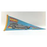 BACK TO THE FUTURE PENNANT UNIVERSAL STUDIOS