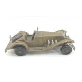 VINTAGE MERCEDES-BENZ SSK 1928 METAL CAR