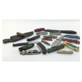ASSORTED POCKET KNIVES