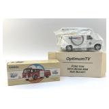 OPTIMUM TV FORD VAN, CORGI FIRE VEHICLE