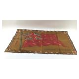 ANTIQUE FLANNEL 1890-1920 BRITAIN FLAG