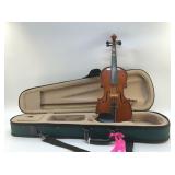 1/4 PALATINO VIOLIN WITH CASE AND BOW