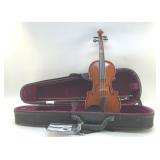 1/4 VIOLIN WITH CASE, BOW V110